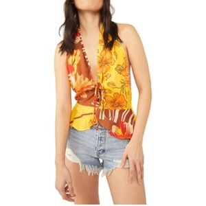 Free People Hot Tropics Tank Top